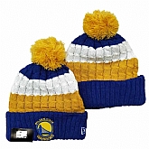 Golden State Warriors Team Logo Knit Hat YD (16),baseball caps,new era cap wholesale,wholesale hats
